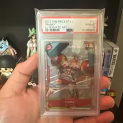 Franky (Parallel) ST21-011 Starter Deck EX: Gear 5 Foil - One Piece TCG - PSA 10 - Image 2