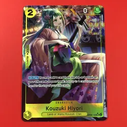 One Piece CCG | (Kouzuki Hiyori | OP06-106) Alt Art SR | Playset English Card - Image 1