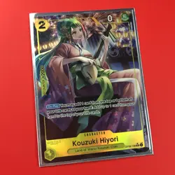 One Piece CCG | (Kouzuki Hiyori | OP06-106) Alt Art SR | Playset English Card - Image 5