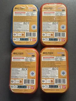 One Piece Tin Pack Set Vol. 2 - Lot Of 4 (FACTORY SEALED) - Image 2
