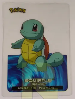 Squirtle 007 ® Lamincard Edibas 2005 ® Pokemon ® Italiano ® EX - Image 1