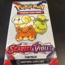 Pokemon TCG Scarlet & Violet Base Promo 3 Card Fun Pack Sealed! - Image 2
