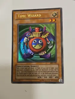 Yu-Gi-Oh! TCG Time Wizard Metal Raiders MRD-EN065 Unlimited Ultra Rare - Image 1