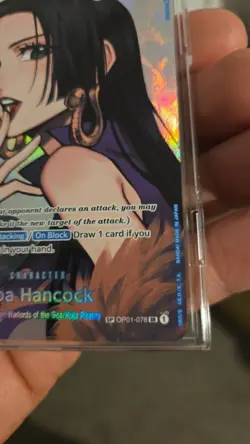 Boa Hancock - SP OP01-078 - One Piece: Kingdoms of Intrigue - OP04 - English - Image 2