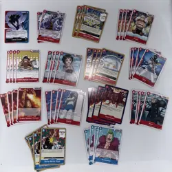 One Piece Tcg Caesar Clown Red/Blue Budget Deck OP-10 Tournament Ready - Image 1