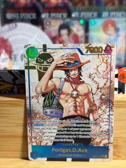 PORTGAS.D.ACE (119) (PARALLEL) OP13-119 Carrying On His Will One Piece TCG NM/M - Image 1