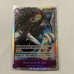 Rosinante & Law (SR) EB04-038 One Piece TCG The Azure Sea's Seven - Image 1