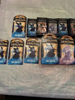 Disney Lorcana Trading Card Game New/sealed The First Chapter lot of 103 Packs 4050368981714 - Image 2