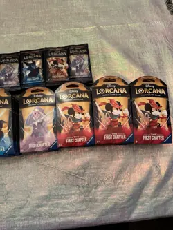 Disney Lorcana Trading Card Game New/sealed The First Chapter lot of 103 Packs 4050368981714 - Image 3