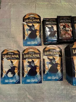 Disney Lorcana Trading Card Game New/sealed The First Chapter lot of 103 Packs 4050368981714 - Image 4