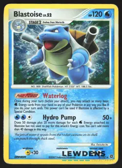 Blastoise - 2/132 - Cosmos Holo Rare - Secret Wonders - Pokemon Card - DMG - Image 1