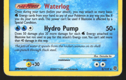 Blastoise - 2/132 - Cosmos Holo Rare - Secret Wonders - Pokemon Card - DMG - Image 3