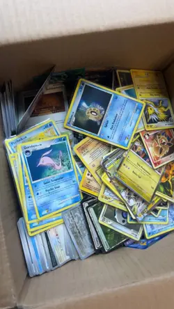 HUGE box of random POKEMON cards ( Vintage - Modern Cards 1995-2024 ) *READ DESC - Image 2