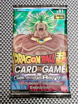 Booster B01 Galatic Battle ⭐ Broly ⭐ Dragon Ball Super Card Game FR BT1 🇫🇷 - Image 1