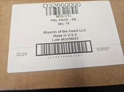 MTG Magic Outlaws of Thunder Junction Prerelease Pack CASE (15 Packs) SEALED!! - Image 1