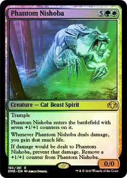 Phantom Nishoba - Rare FOIL NM - Dominaria Remastered - Image 1