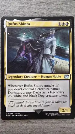 x4 Rufus Shinra (Uncommon) #238 Final Fantasy MTG Near Mint - Image 1