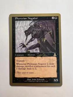 Phyrexian Negator - MTG World Championship Decks 1999 - LP Creature Rare - Image 1