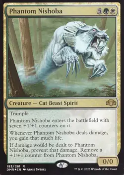 PHANTOM NISHOBA 193/261 FOIL DOMINARIA REMASTERED MTG MAGIC NM - Image 1
