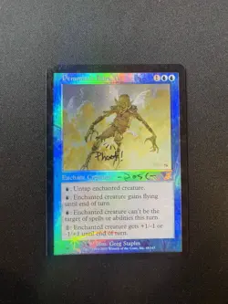 MTG Scourge Pemmin’s Aura Foil RK Post Alter (#3) - Image 3