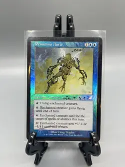 MTG Scourge Pemmin’s Aura Foil RK Post Alter (#4) - Image 1