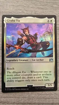 G'raha Tia (Uncommon Foil) #21 Final Fantasy MTG Near Mint - Image 1