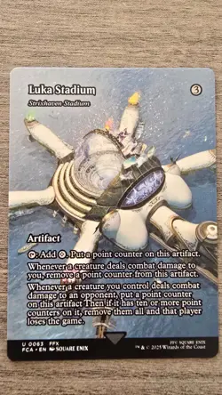 Luka Stadium (Uncommon Showcase) #63 Final Fantasy FCA MTG Near Mint - Image 1