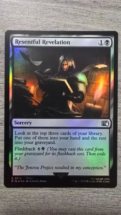 Resentful Revelation (Common Foil) #114 Final Fantasy MTG Near Mint - Image 1