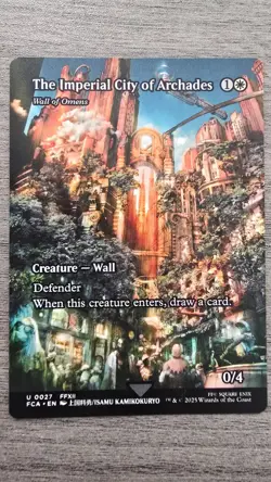 The Imperial City of Archades (Uncommon Showcase) #27 Final Fantasy MTG NM - Image 1