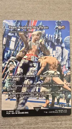 Vaan, Aspiring Sky Pirate (Uncommon Showcase) #38 Final Fantasy MTG Near Mint - Image 1