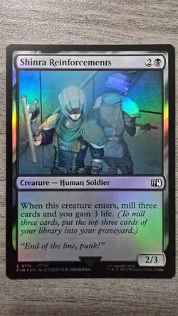 Shinra Reinforcements (Common Foil) #118 Final Fantasy MTG Near Mint - Image 1