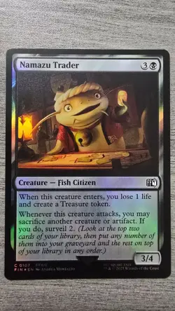 Namazu Trader (Common Foil) #107 Final Fantasy MTG Near Mint - Image 1