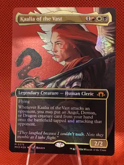 Kaalia of the Vast (0375) (Borderless) (Foil) MTG NM - Modern Horizons 3 - Image 1