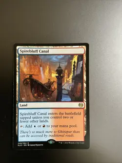 MTG - Spirebluff Canal - Kaladesh - LP MAGIC CARD - Image 1
