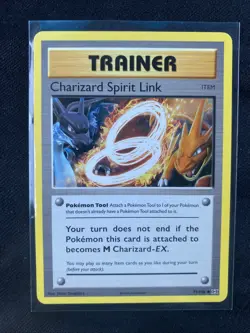 Pokemon TCG Charizard Spirit Link XY Evolutions Card 75/108 Regular Uncommon - Image 1