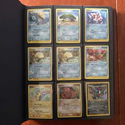 Pokemon TCG Binder Full of Uncommons Commons Reverse Holos Holos LP - Image 1