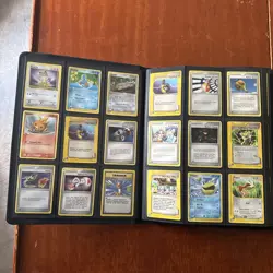 Pokemon TCG Binder Full of Uncommons Commons Reverse Holos Holos LP - Image 2