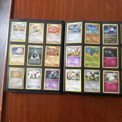Pokemon TCG Binder Full of Uncommons Commons Reverse Holos Holos LP - Image 5