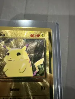 Pokemon Celebrations Ultra Premium UPC Gold Metal Pikachu Card Mint 58/102 - Image 3
