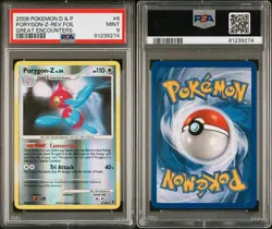 Pokemon Cards: Great Encounters Reverse Holo: Porygon-Z 6/106 PSA 9 - Image 1