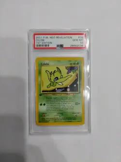 2001 POKEMON CELEBI #16 RARE 1ST EDITION NEO REVELATION PSA 10 GEM MINT CARD - Image 1