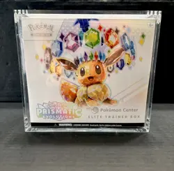 Pokemon PRISMATIC EVOLUTIONS Elite Trainer Box ETB Sealed Scarlet & Violet CASE - Image 1
