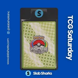 2023 POKEMON WORLD CHAMPIONSHIPS SILVER TEMPEST DECK CARD #139/195 LUGIA VSTAR - Image 2