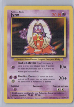 1999 Pokemon Base Set Jynx 31/102 Uncommon Spanish - Image 1
