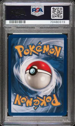 Hitmonchan 7/102 Holo Rare Base Set Unlimited VTG 1999 Pokemon TCG PSA 8 NM-MT - Image 2