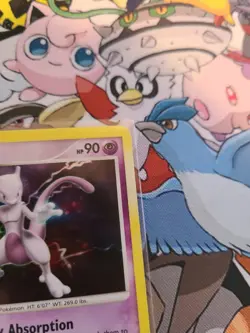 Pokemon Mewtwo Holo Rare TCG Card 9/100 Majestic Dawn NM - Image 3