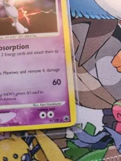 Pokemon Mewtwo Holo Rare TCG Card 9/100 Majestic Dawn NM - Image 4