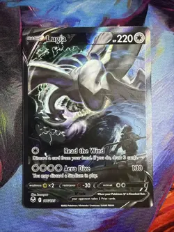 Pokemon 2022 - Lugia V 186/195 Ultra Rare - Silver Tempest - Near Mint - Image 1