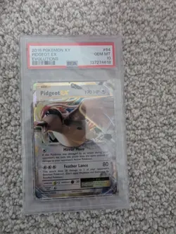 Pokemon Evolutions Pidgeot EX 64/108 Ultra Rare Holo PSA 10 GEM MT - Image 3