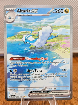 Altaria ex 253/182 SV04: Paradox Rift Holo NM Pokemon Card - Image 1